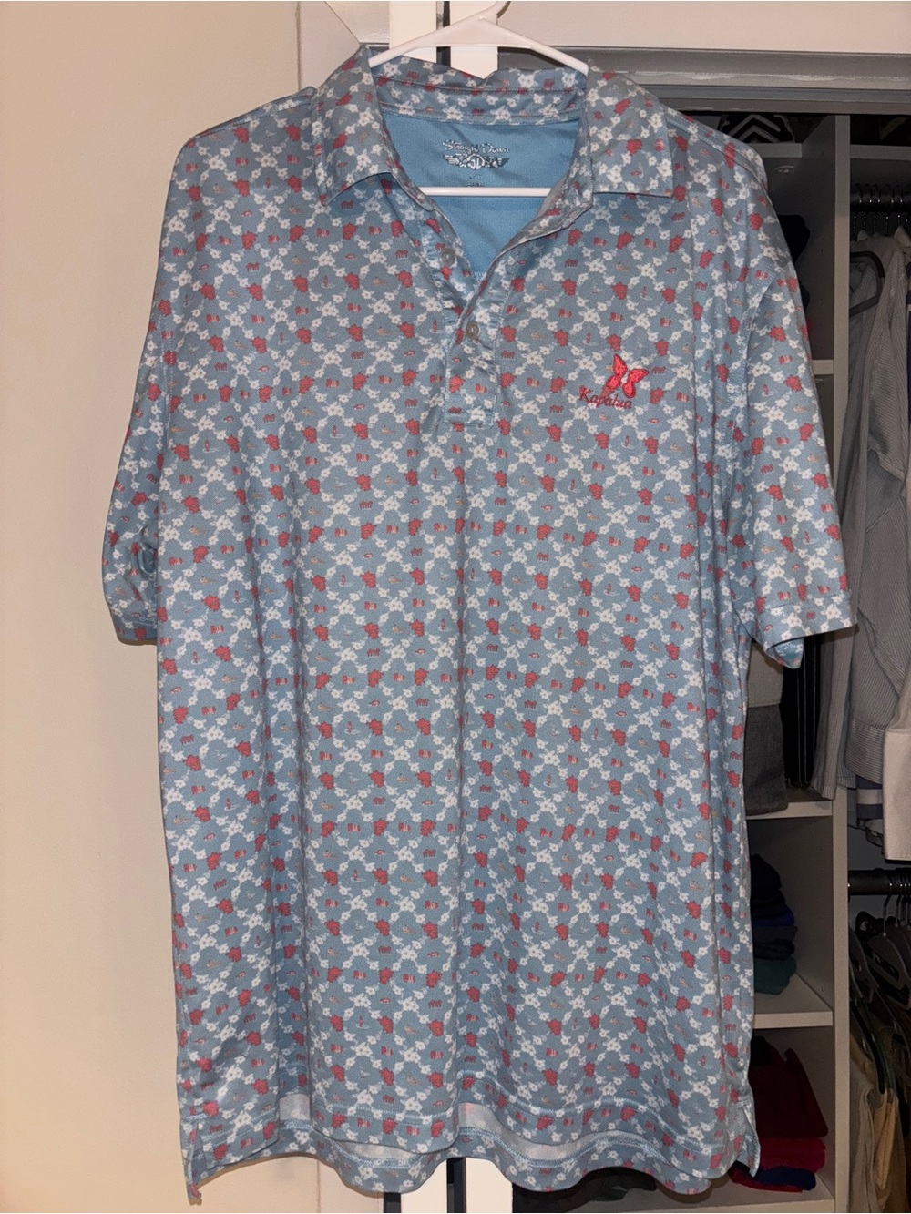 Men's Kapalua Floral Polo Shirt